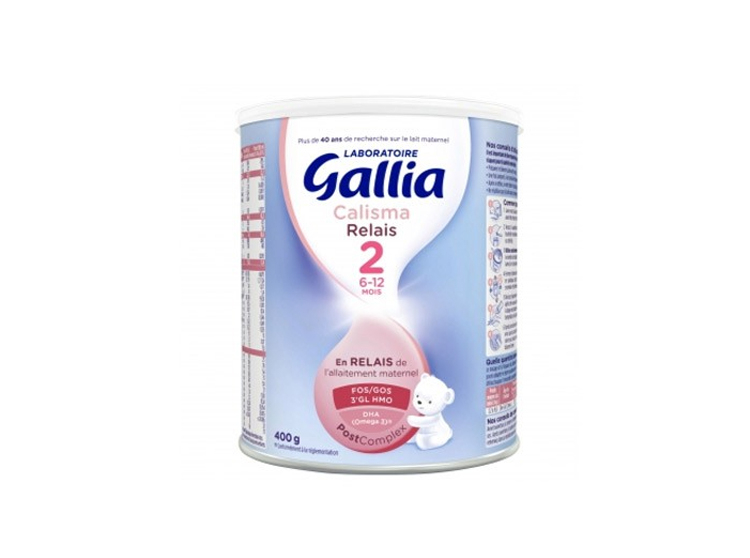 Gallia Calisma Bio lait 2eme âge - Alimentation bébé 6 à 12 mois