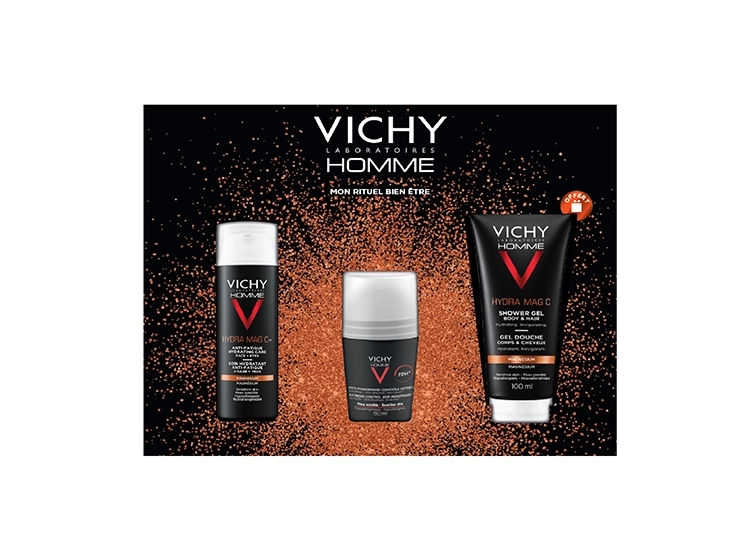 Vichy Homme Coffret Mon Rituel Bien-être Noël 2023