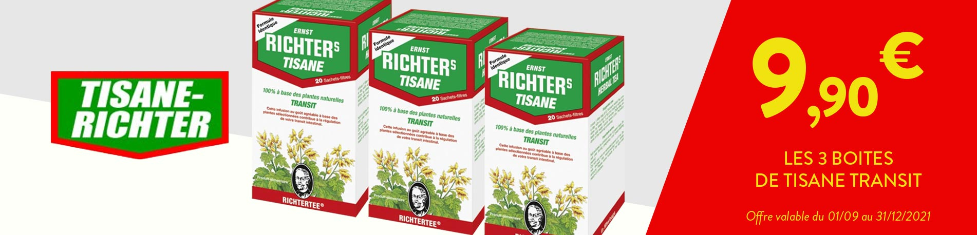 Promotion Tisane Richter's - Pharmacie en ligne