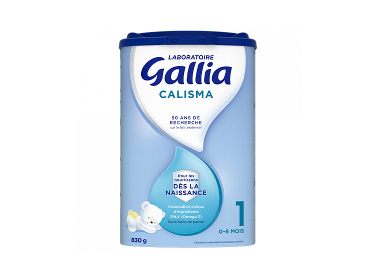 Lait Calisma - 1er Age - 0-6 Mois - Gallia - 800g - Gallia