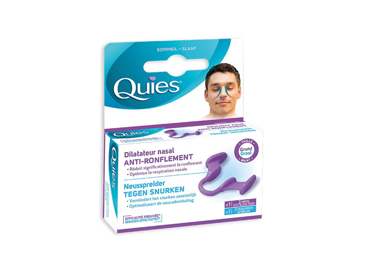 DILATATEUR NASAL ANTI RONFLEMENT taille Grand QUIES