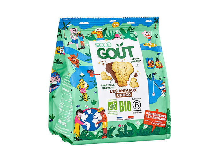 GOOD GOUT LES BISCUITS TOUT RONDS Cacao - 80g