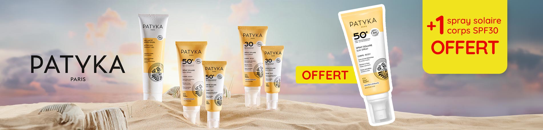 Promotion Patyka solaire