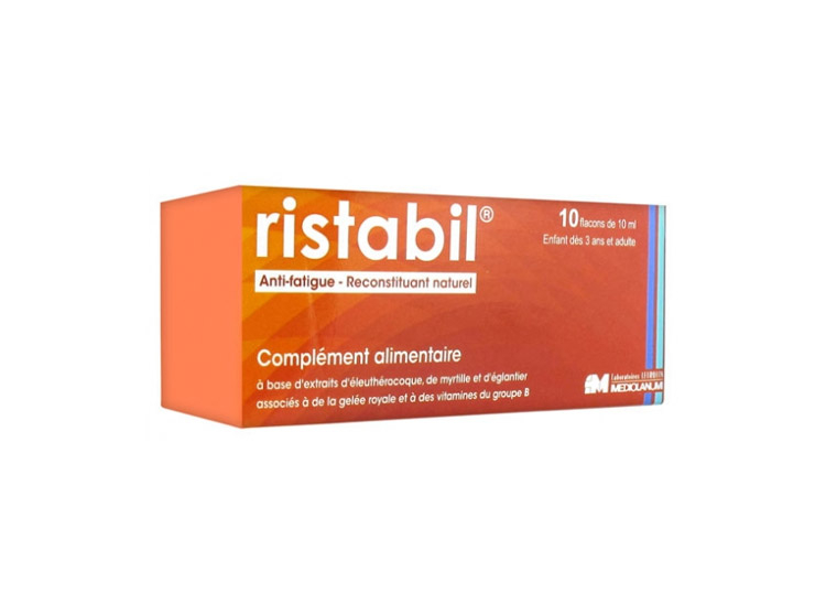 ristabil® Anti-fatigue Solution buvable 600 ml - Redcare Pharmacie