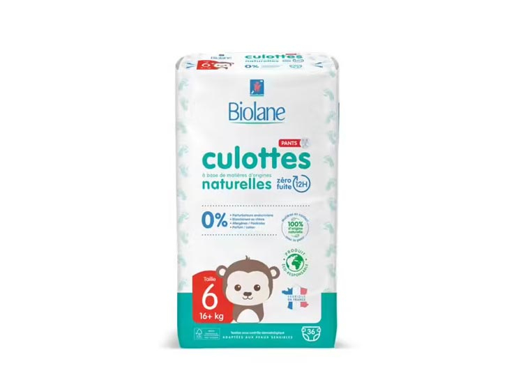 Biolane Couche Culotte Naturelle Taille 4 42 unités - Cdiscount  Puériculture & Eveil bébé