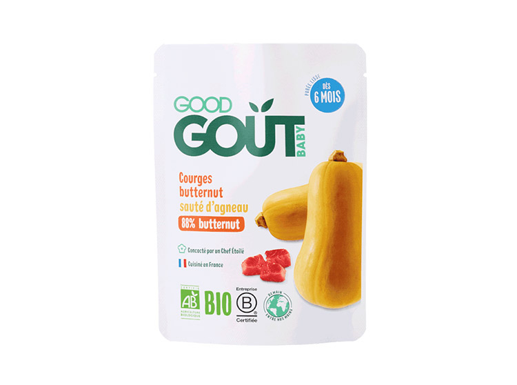 Good Goût Gourde de Fruits BIO Fraise Banane - 120g - Pharmacie en