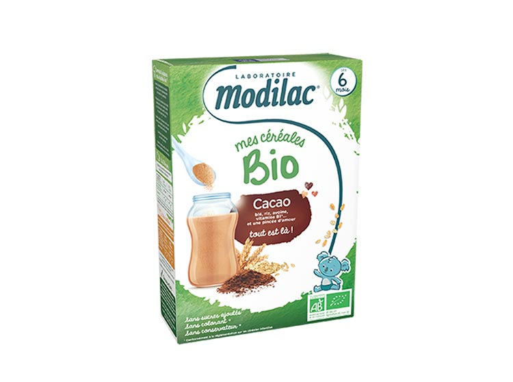 BLEDINE - Céréales Blé & Cacao - Dès 6 mois, 400g