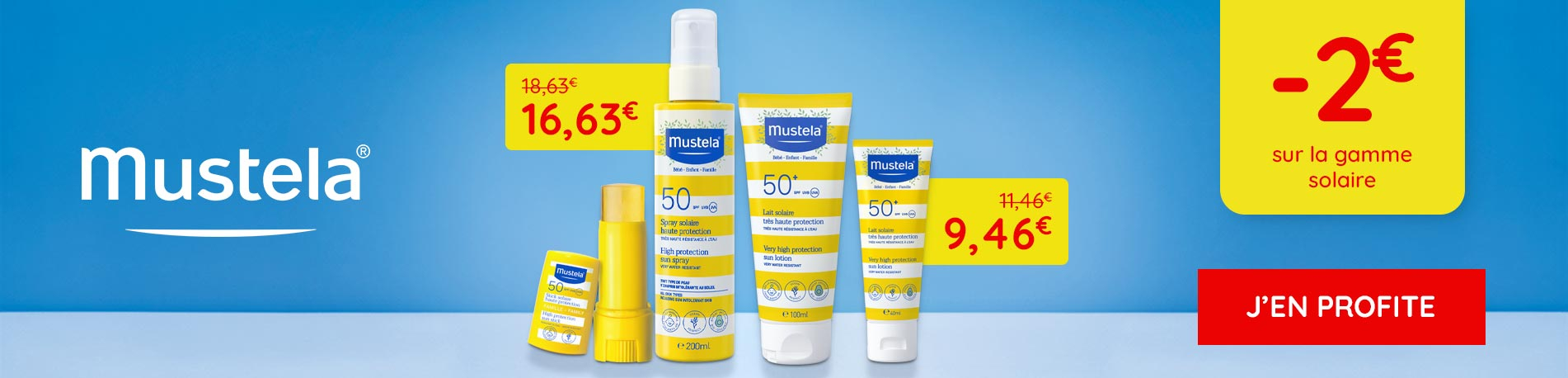 Promotion Mustela solaires