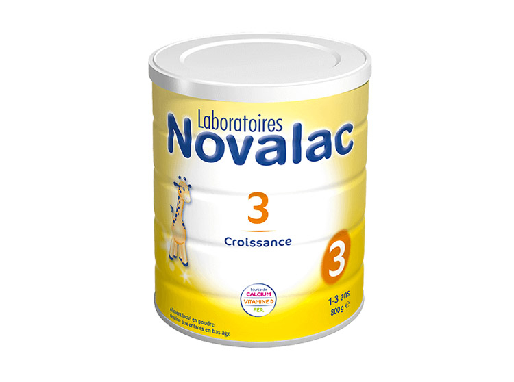 Novalac Lait de Croissance 3ème Age - 800g - Pharmacie en ligne