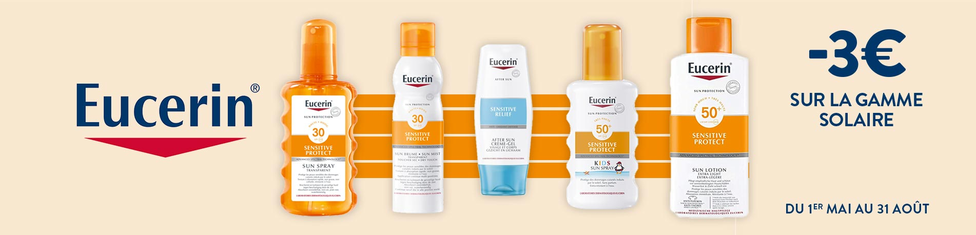 Promotion Eucerin solaire