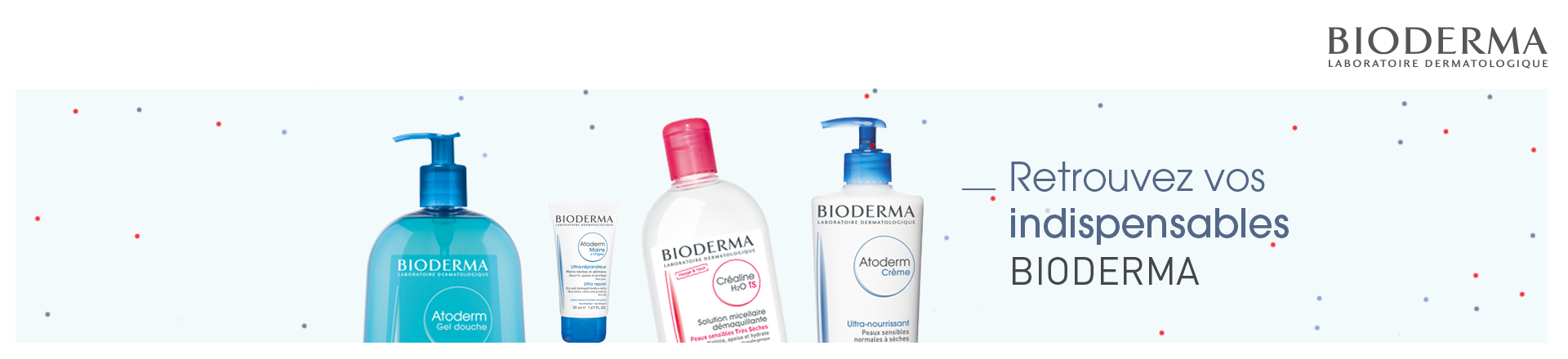 Les indispensables Bioderma du moment