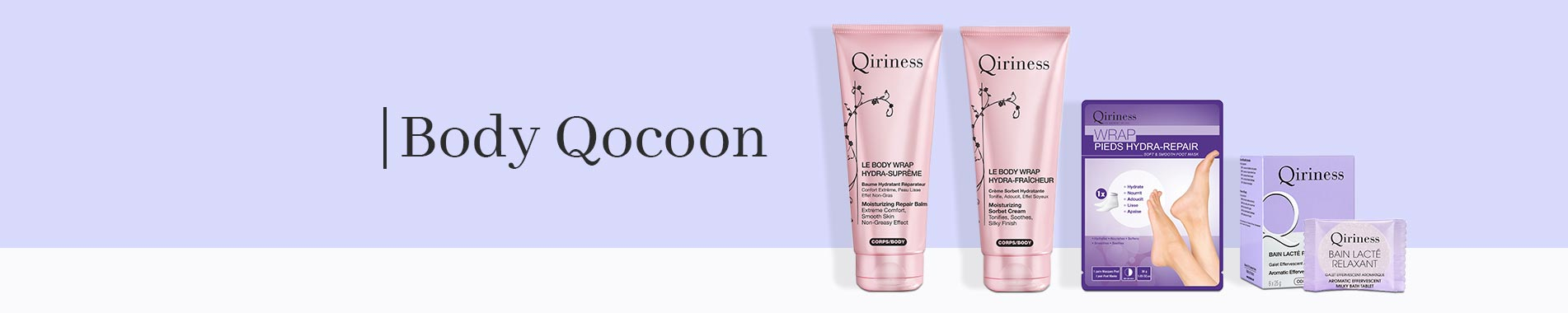 La gamme Body Qocoon de Qiriness