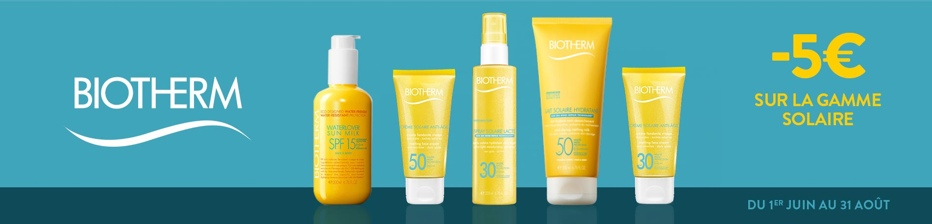 Promotion Biotherm solaire