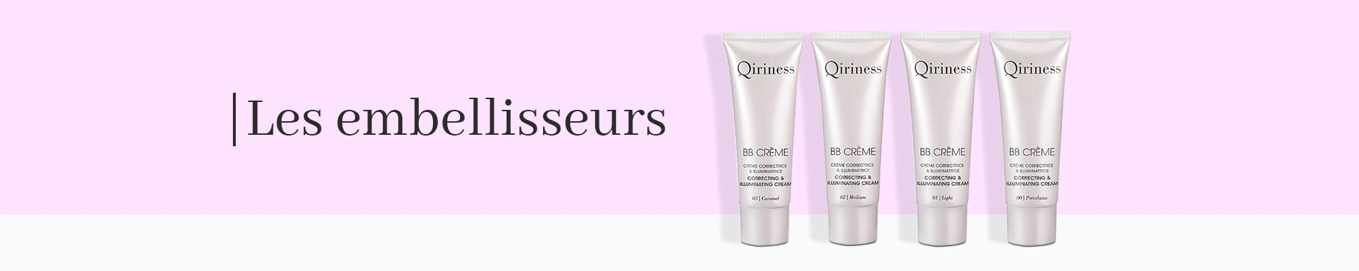 La gamme Les Embellisseurs de Qiriness