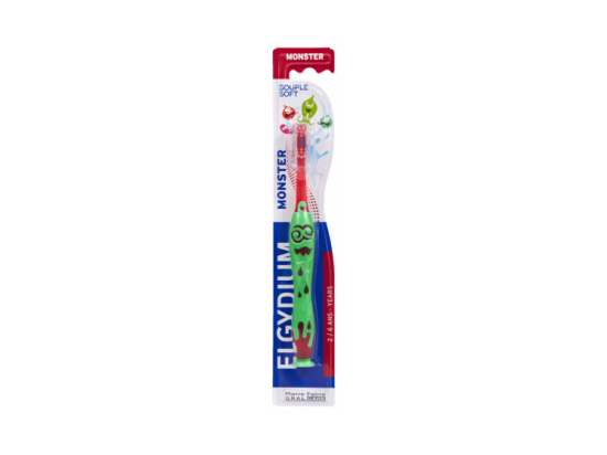 Elgydium Brosse à dents Monster 2-6 ans