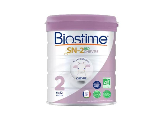 Biostime Lait de chèvre 2ème âge BIO - 800g