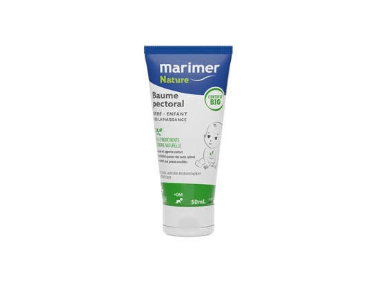 Marimer Nature Baume pectoral BIO Bébé et Enfants  - 50ml