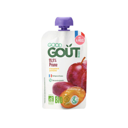 Good Goût Gourde de Fruits BIO Prune - 120g