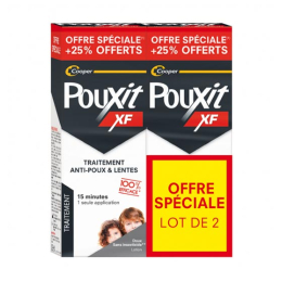 Pouxit XF Traitement anti-poux et lentes - 2x250ml