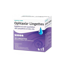 Ophtaxia Lingettes - 20 lingettes