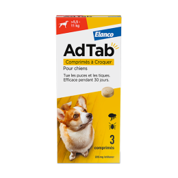 AdTab 225 mg - 3 comprimés à croquer