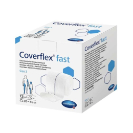 Coverflex Fast Bandage tubulaire en jersey Ligne Bleue - T3 7,5x10 m