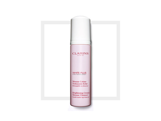 Clarins White Plus Mousse crème nettoyante éclat - 150ml