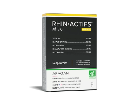 Synactifs RhinActifs BIO - 10 gélules