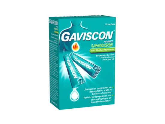 Gaviscon Suspension buvable - 24 sachets