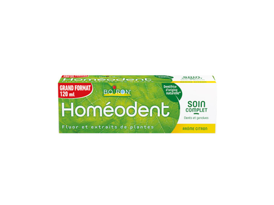 Boiron Homéodent Dentifrice Soin complet Dents et Gencives Citron - 120 ml