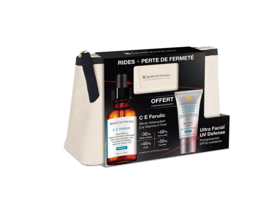 Trousse Intégrale Rides & Perte de Fermeté C E Ferulic + Ultra Facial UV Defense Sunscreen - 30ml+15ml