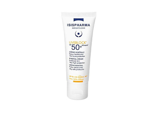 Isispharma Uveblock SPF50 + Mineral  Invisible - 40ml