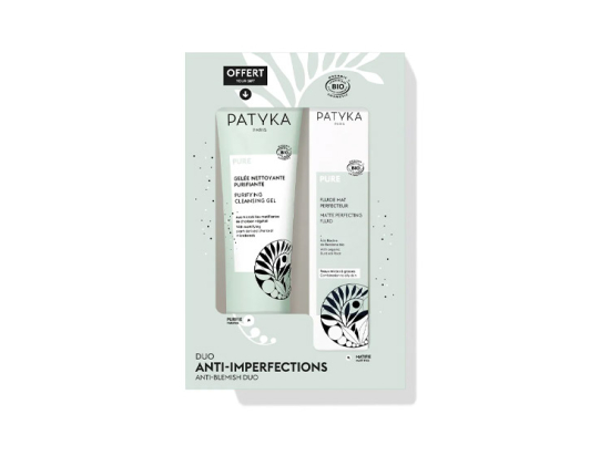 Pure Duo anti-imperfections Fluide Mat Perfecteur - 40ml + Gelée Nettoyante Purifiante OFFERT - 150ml