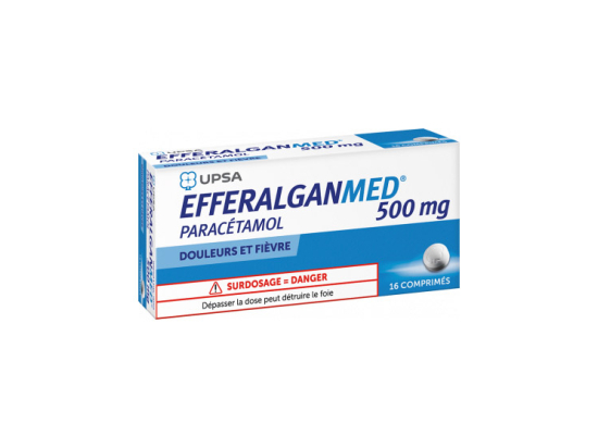 UPSA EfferalganMed 500mg - 16 Comprimés