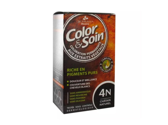 Color & Soin Coloration 4N - Chatain Naturel