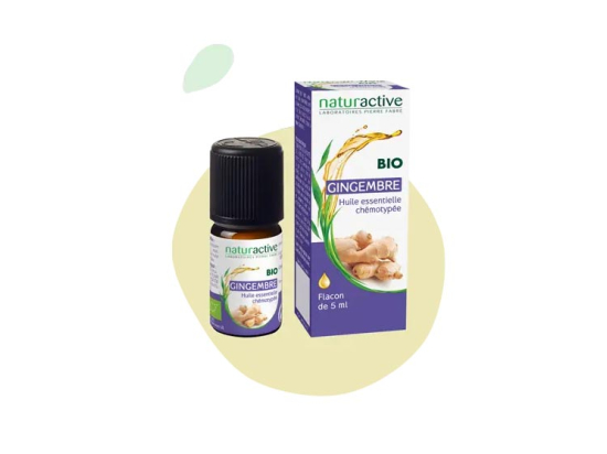 Naturactive Huile essentielle Gingembre bio - 5ml