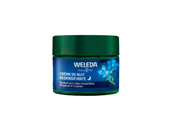 Weleda Crème de Nuit Redensifiante Gentiane bleue et Edelweiss - 40 ml