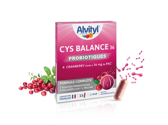 Cys Balance 36 Probiotiques - 15 gélules