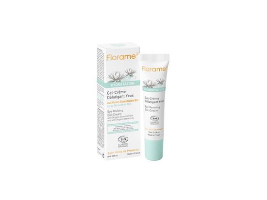 Florame Hydratation Gel-crème défatiguant yeux BIO - 15ml