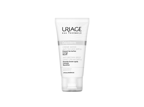 Uriage Dépiderm Crème mains anti-taches SPF15 - 50ml