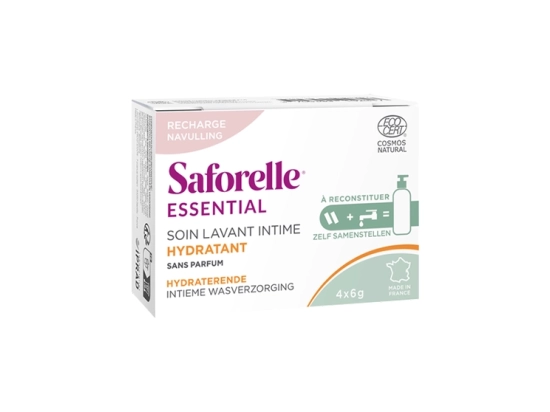 Essential Soin Lavant Intime Hydratant - 4x6g