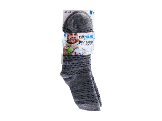 Chaussettes Hydratantes Gris et Noir - T41-46