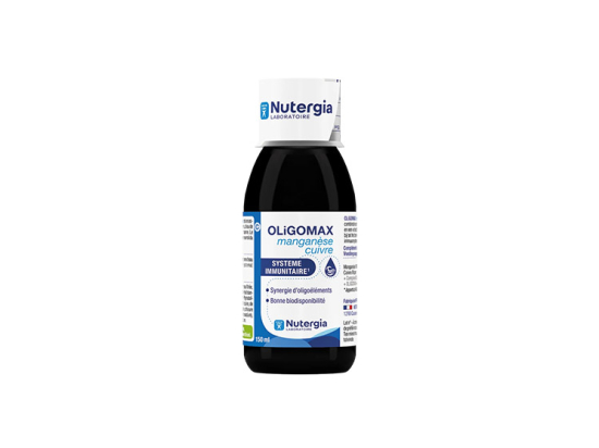 Oligomax Manganèse-Cuivre Système immunitaire - 150ml