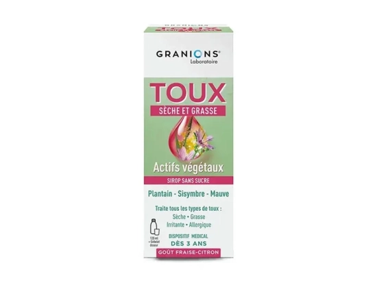 Sirop Gorge Toux Sèche et Grasse - 120ml