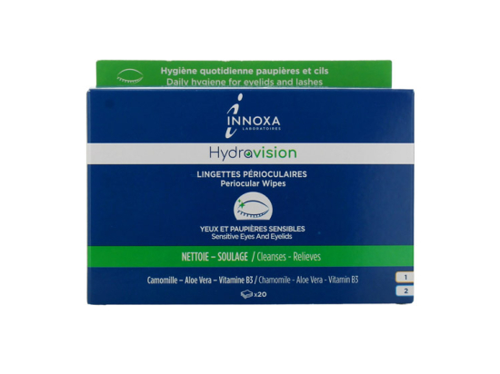 Lingettes Périoculaires Hydravision - x20