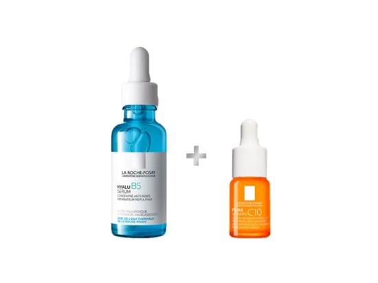 La Roche-Posay Hyalu B5 Sérum - 30ml + Pure Vitamine C10 - 10ml OFFERT