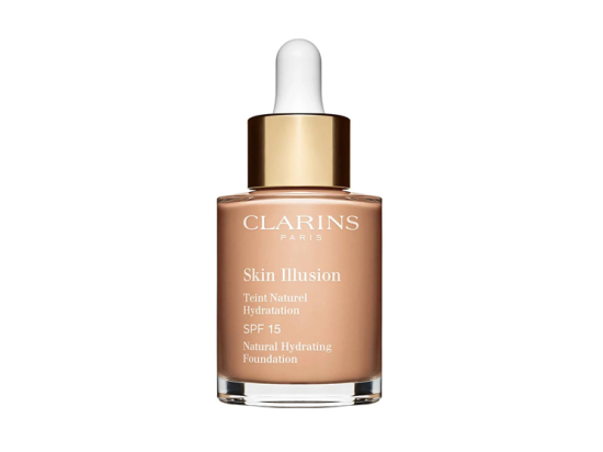 Clarins Skin Illusion Fond de teint Teinte 107 Beige - 30 ml