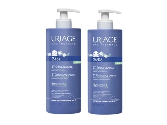 1ère Crème Lavante Bébé - 2x500ml