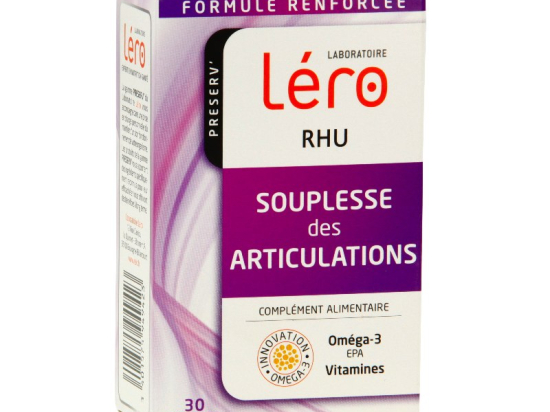 Léro RHU Souplesse des articulations 30 capsules