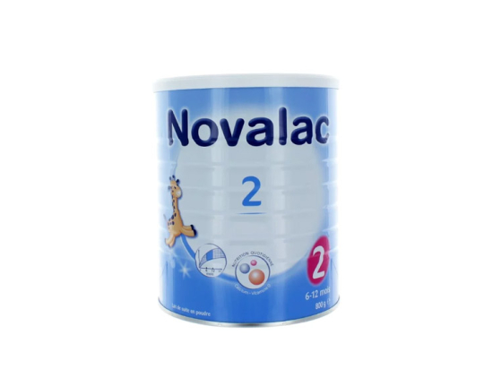 Novalac 2 Lait Infantile 2ème âge - 800g